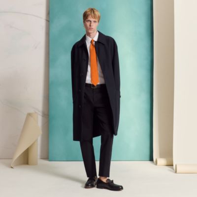 無地ネクタイ - オレンジ - メンズ, ネクタイ・スカーフ・マフラー